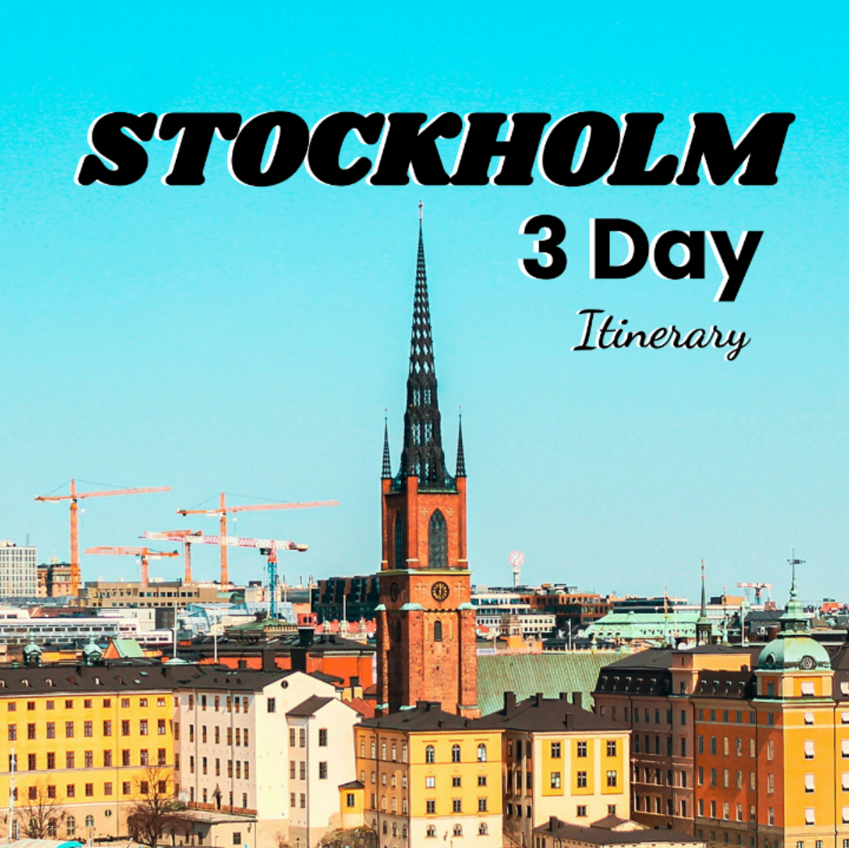 3 Day Stockholm Itinerary Template - Edit Online & Download