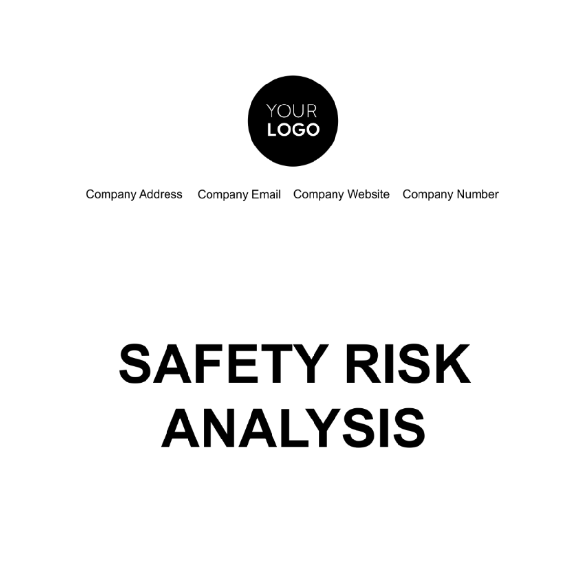 Free Safety Risk Analysis Template