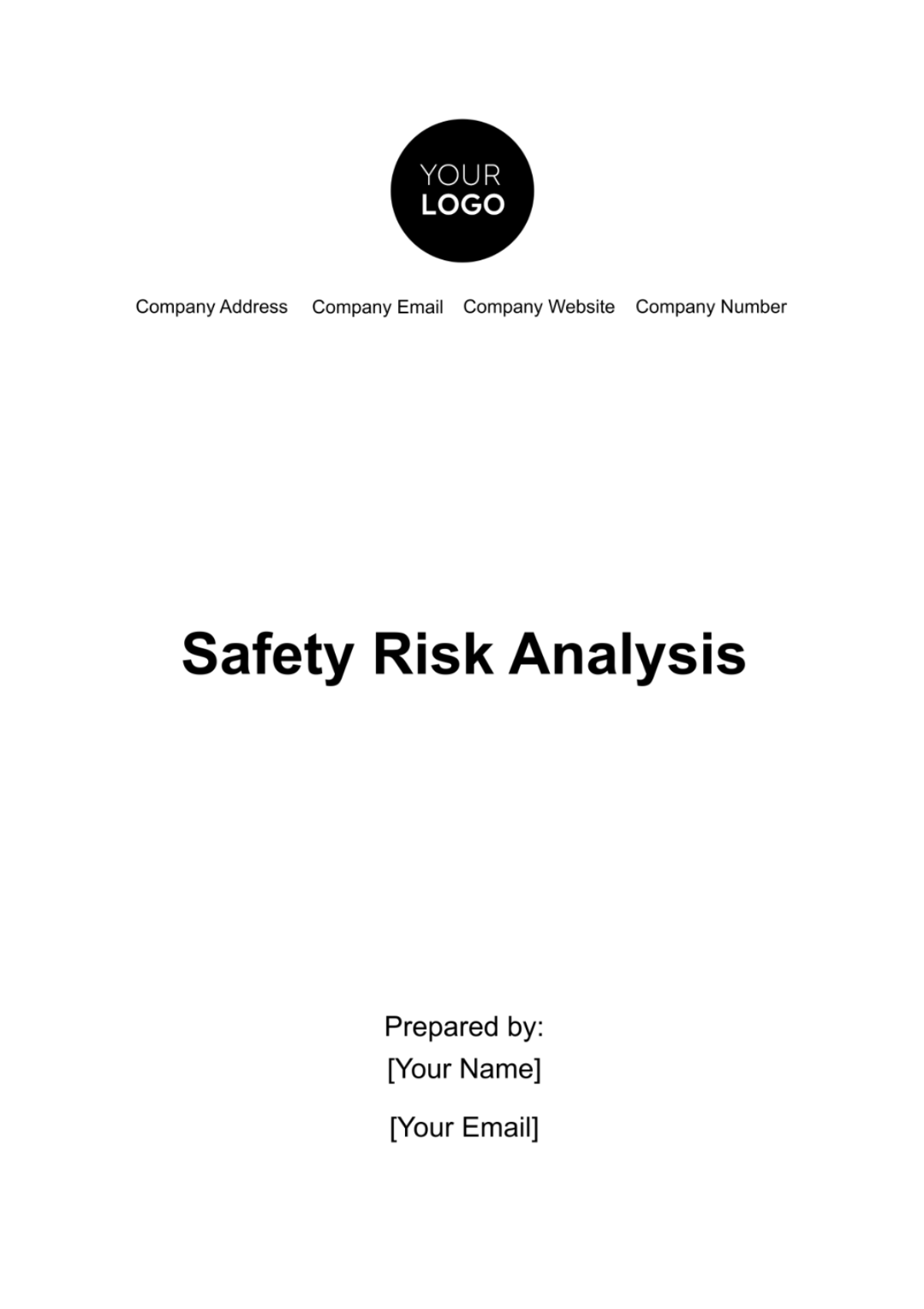 Safety Risk Analysis Template - Edit Online & Download