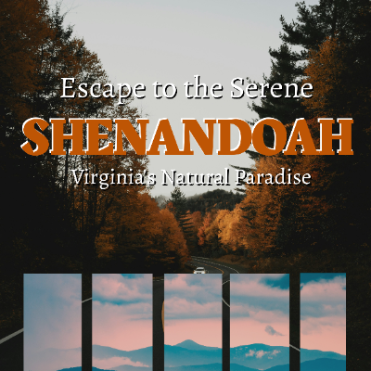 Shenandoah National Park Itinerary Template - Edit Online & Download