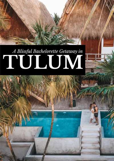 Free Tulum Bachelorette Itinerary Template to Edit Online