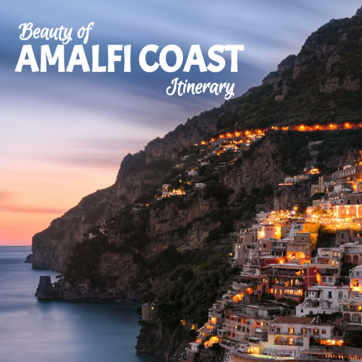 4 Day Amalfi Coast Itinerary Template - Edit Online & Download