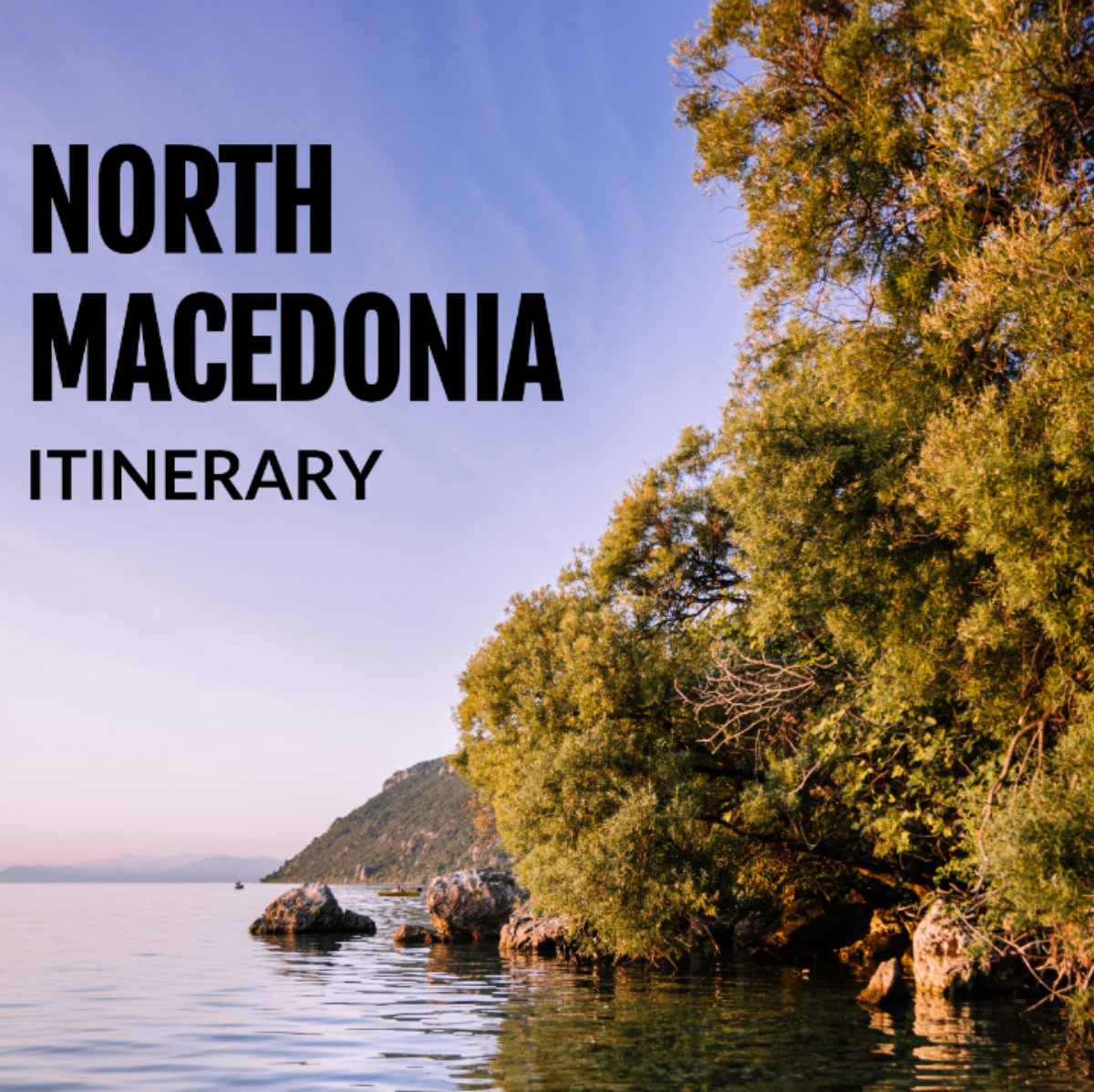 North Macedonia Itinerary Template - Edit Online & Download