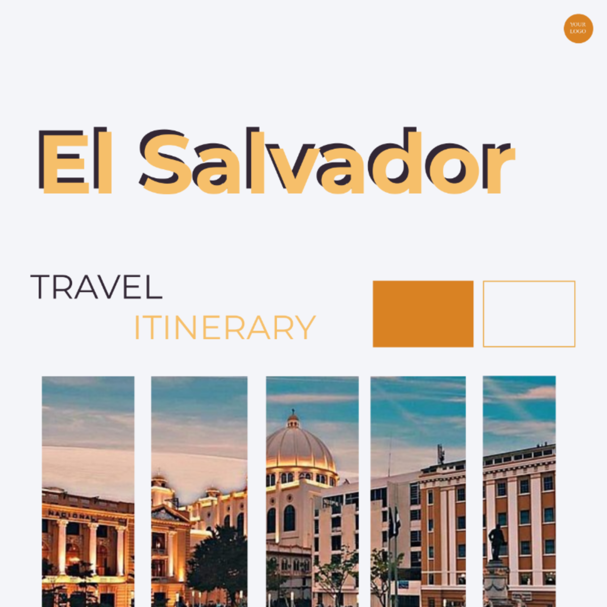 Free El Salvador Travel Itinerary Template