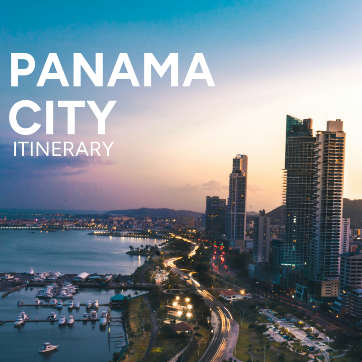 Panama City Itinerary Template - Edit Online & Download