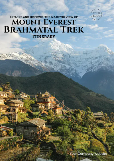 Free Brahmatal Trek Itinerary Template to Edit Online