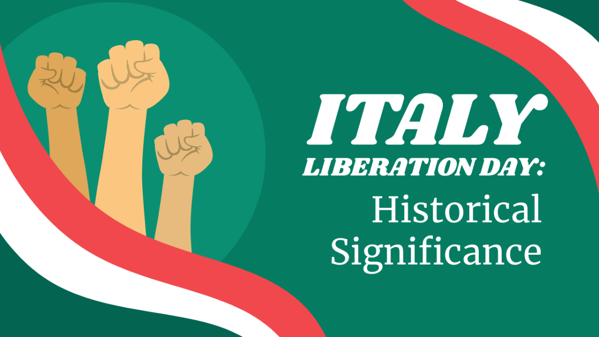 Free Italy Liberation Day Youtube Thumbnail Template