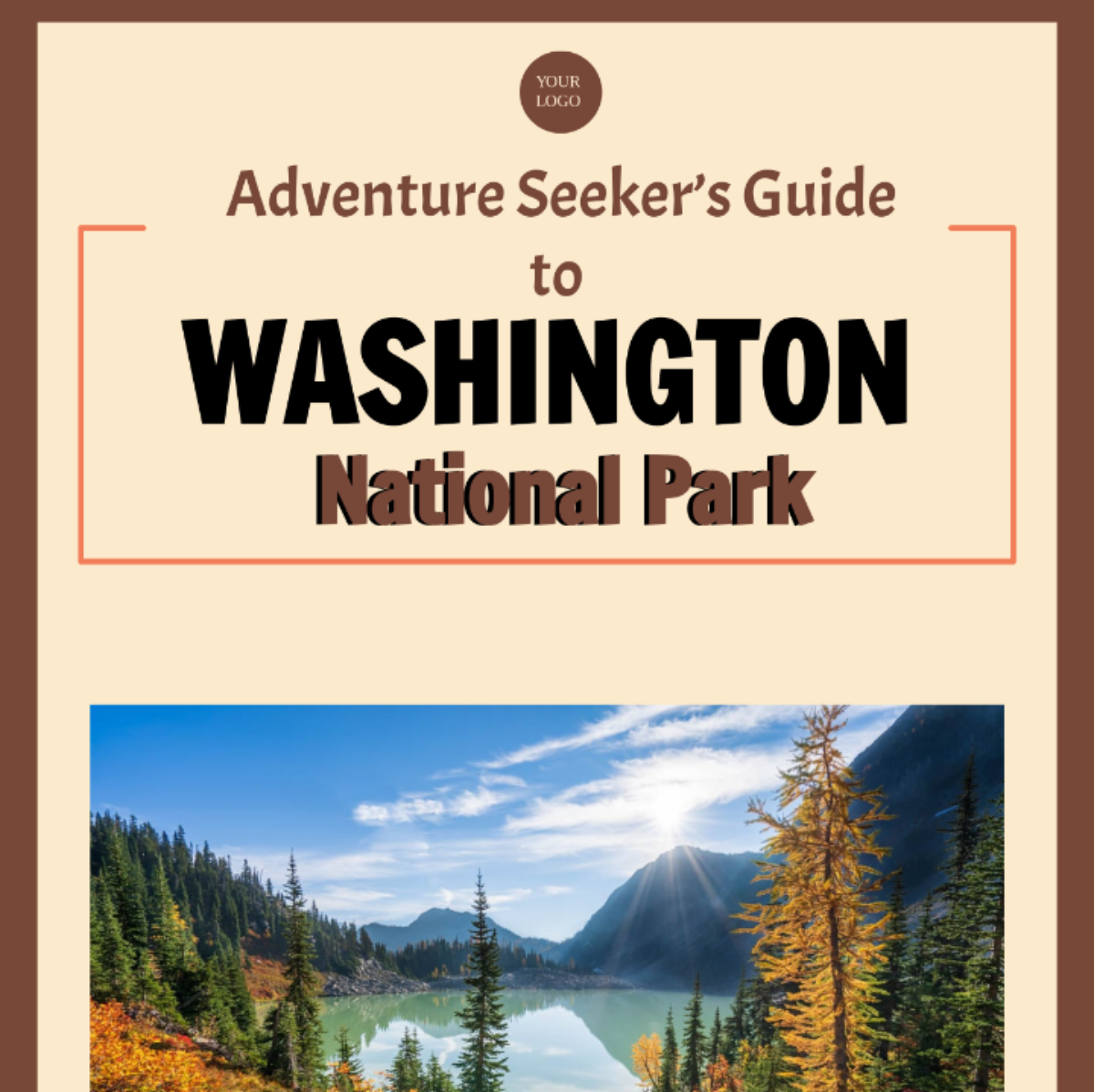 Washington National Park Itinerary Template - Edit Online & Download