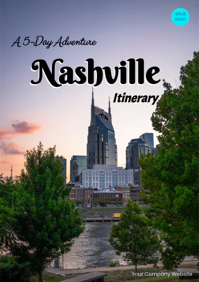 Free 5 Day Nashville Itinerary Template to Edit Online