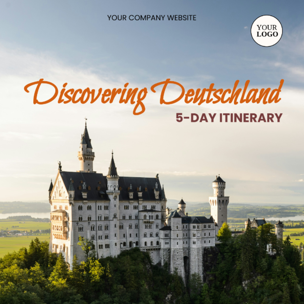 5 Day Germany Itinerary Template - Edit Online & Download