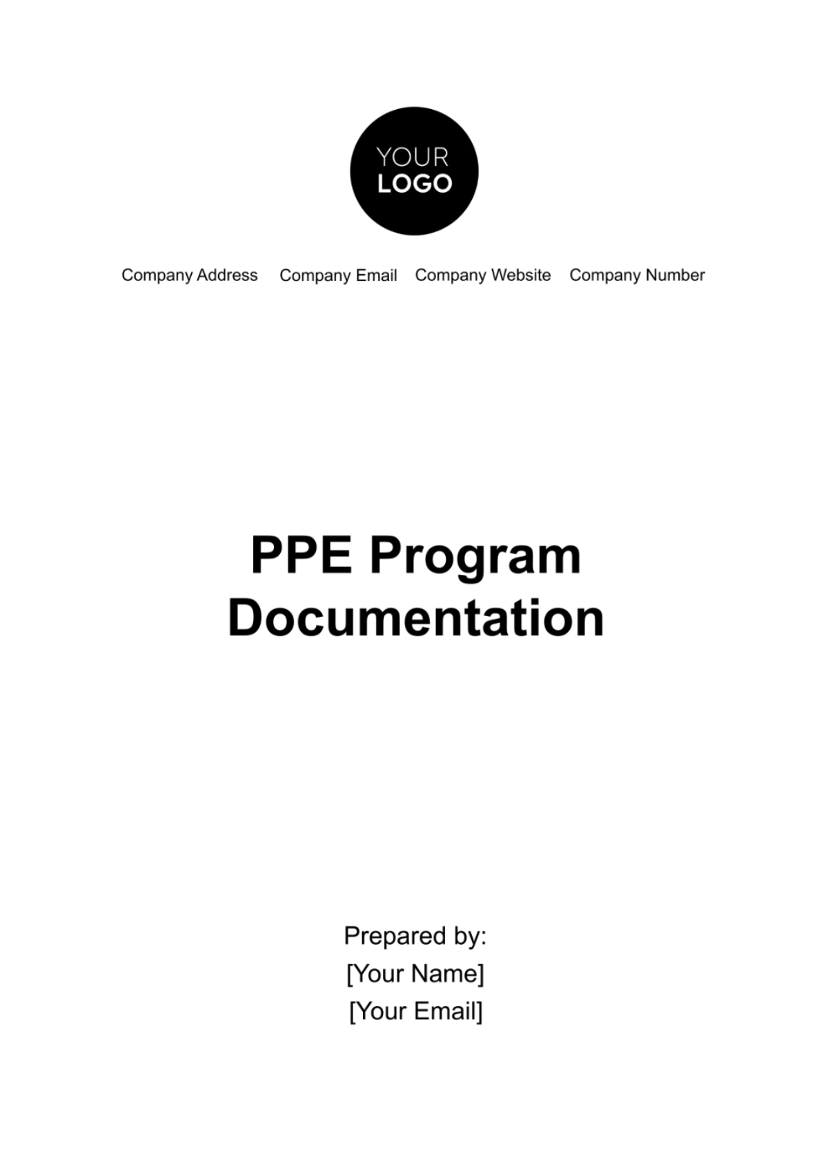 Free PPE Program Documentation Template - Edit Online & Download ...