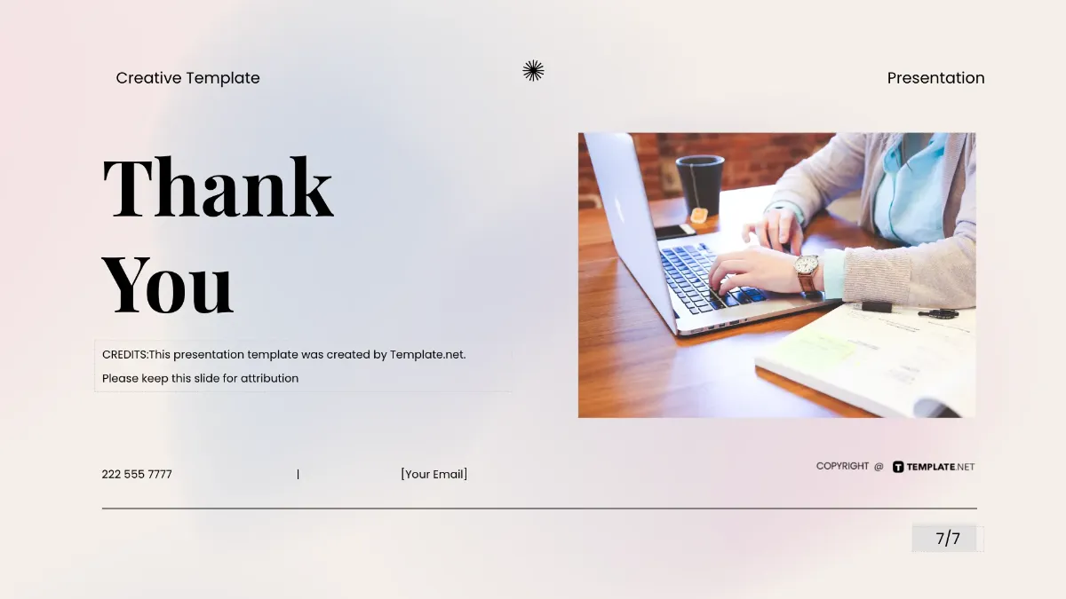 Free Creative Template to Edit Online