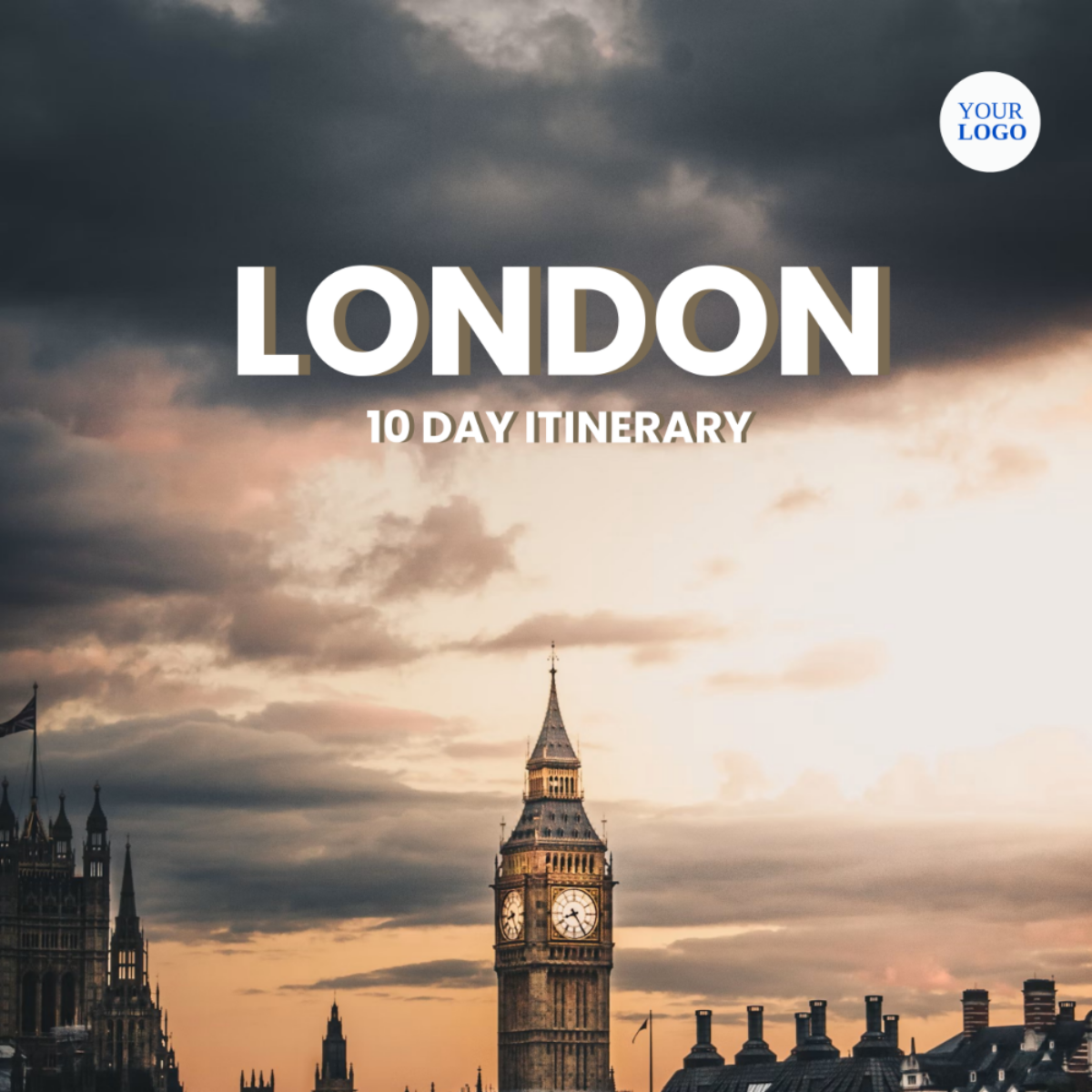 10 Day London Itinerary Template - Edit Online & Download