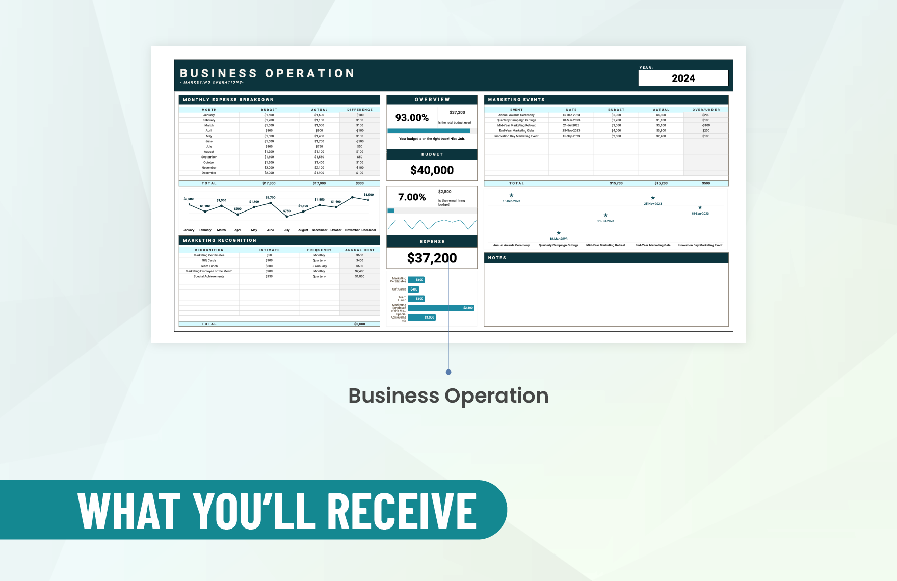 Business Operation Template