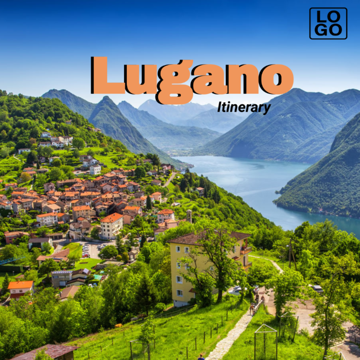 Lugano Itinerary Template - Edit Online & Download