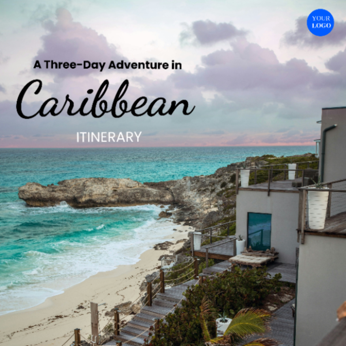 Caribbean Island Hopping Itinerary Template - Edit Online & Download