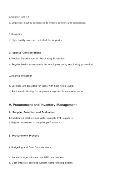 Free Strategic PPE Planning Template to Edit Online