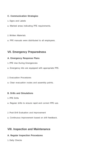 Free Strategic PPE Planning Template to Edit Online