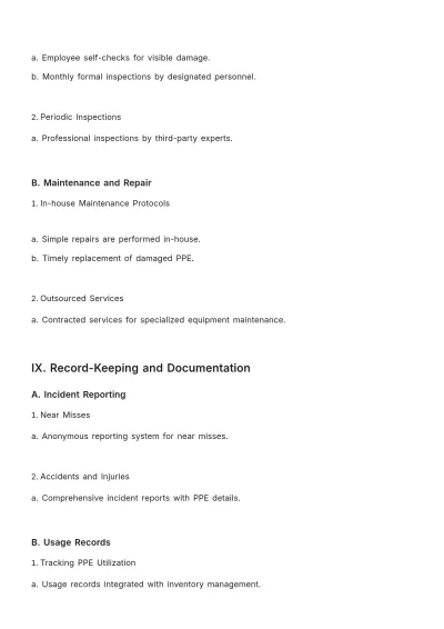 Free Strategic PPE Planning Template to Edit Online