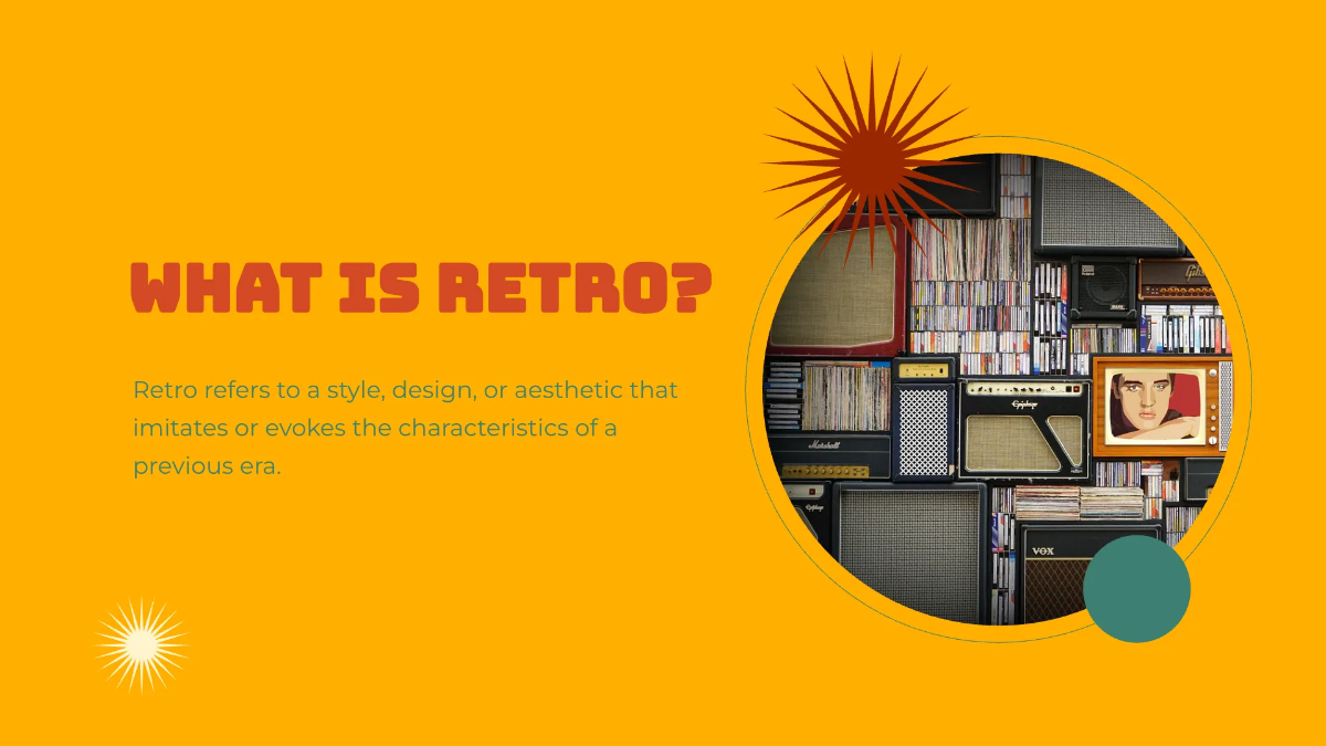 Free Retro Themes Template to Edit Online