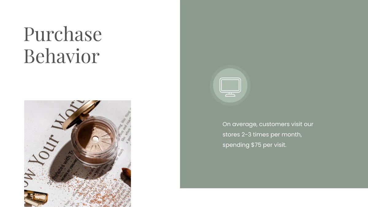 Free Product Template to Edit Online