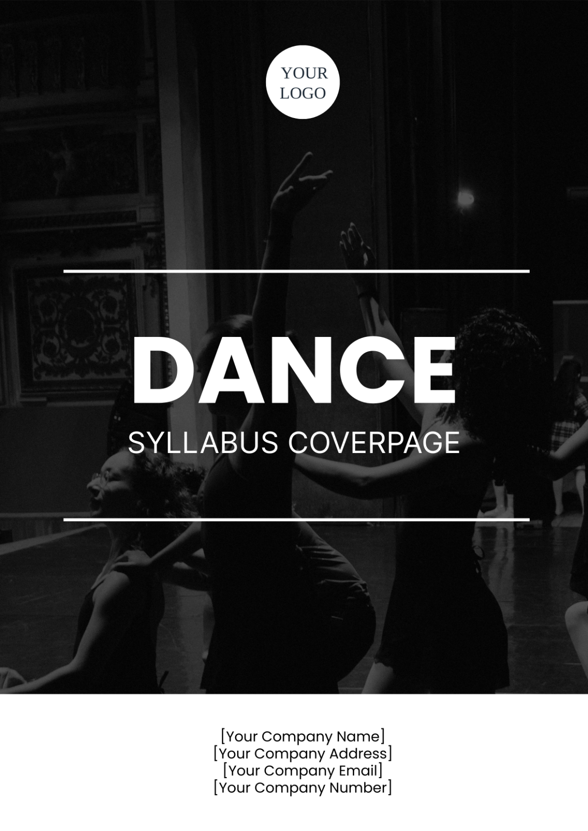 Dance Syllabus Cover Page