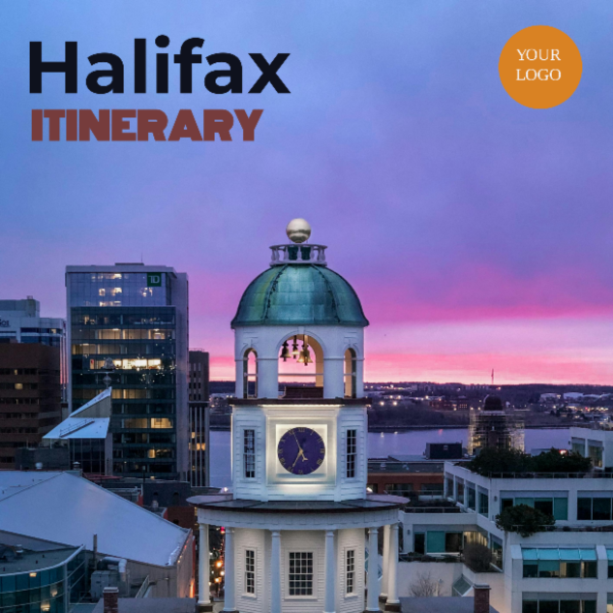 Halifax Itinerary Template - Edit Online & Download