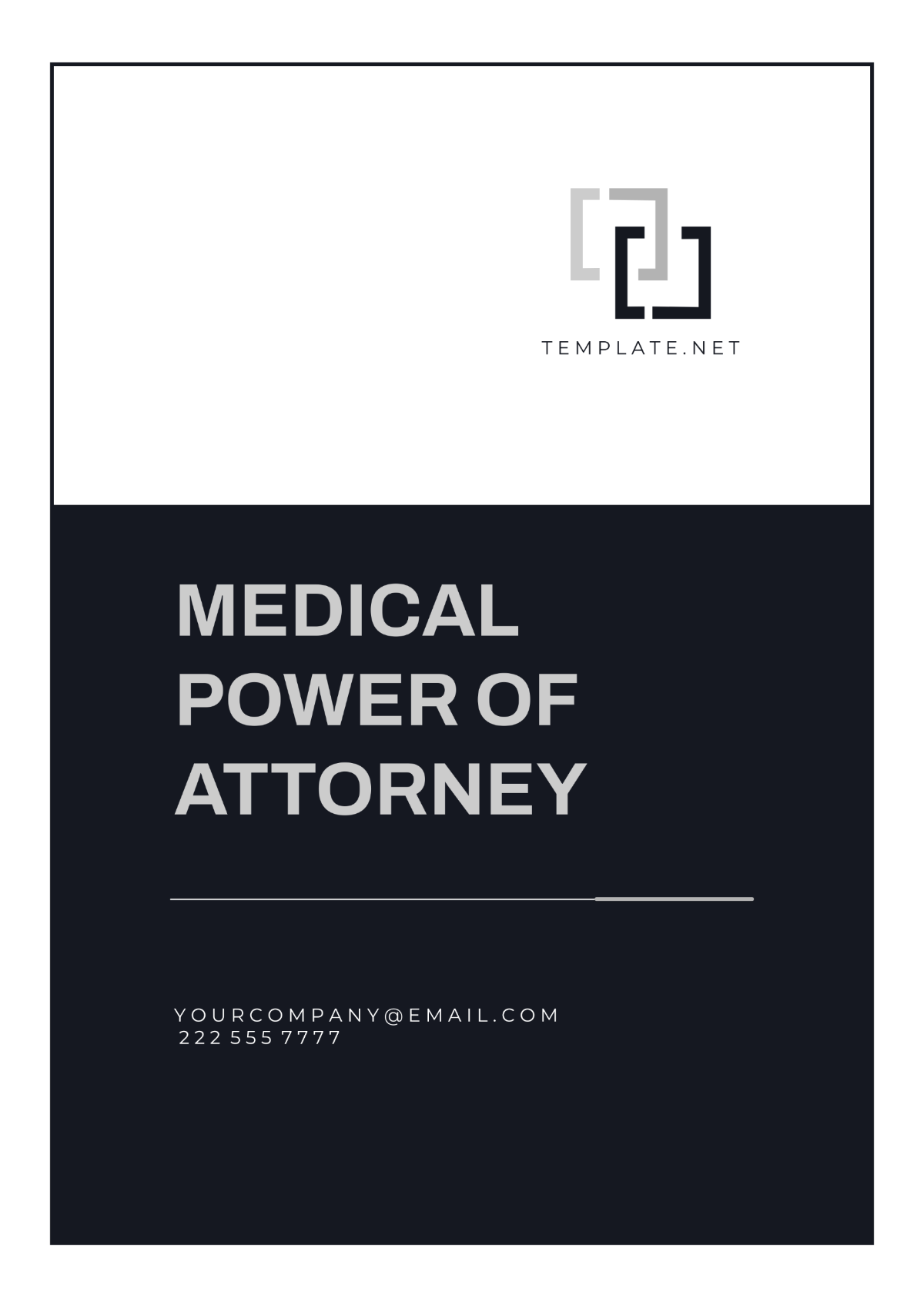 Medical Power of Attorney Template - Edit Online & Download