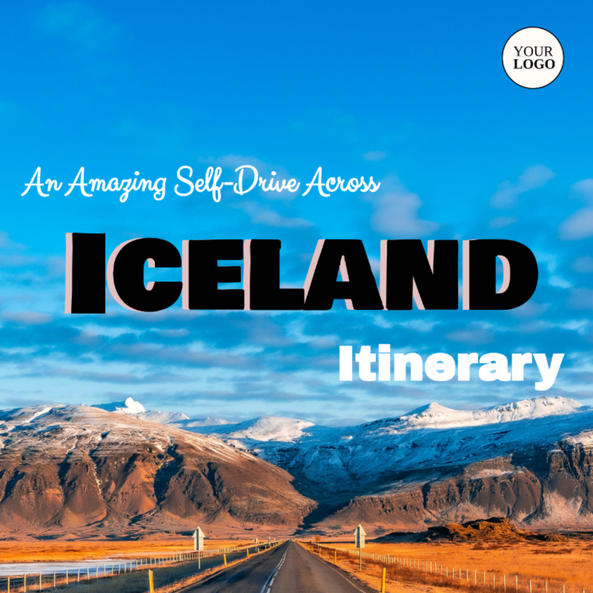 Iceland Self-Drive Itinerary Template - Edit Online & Download