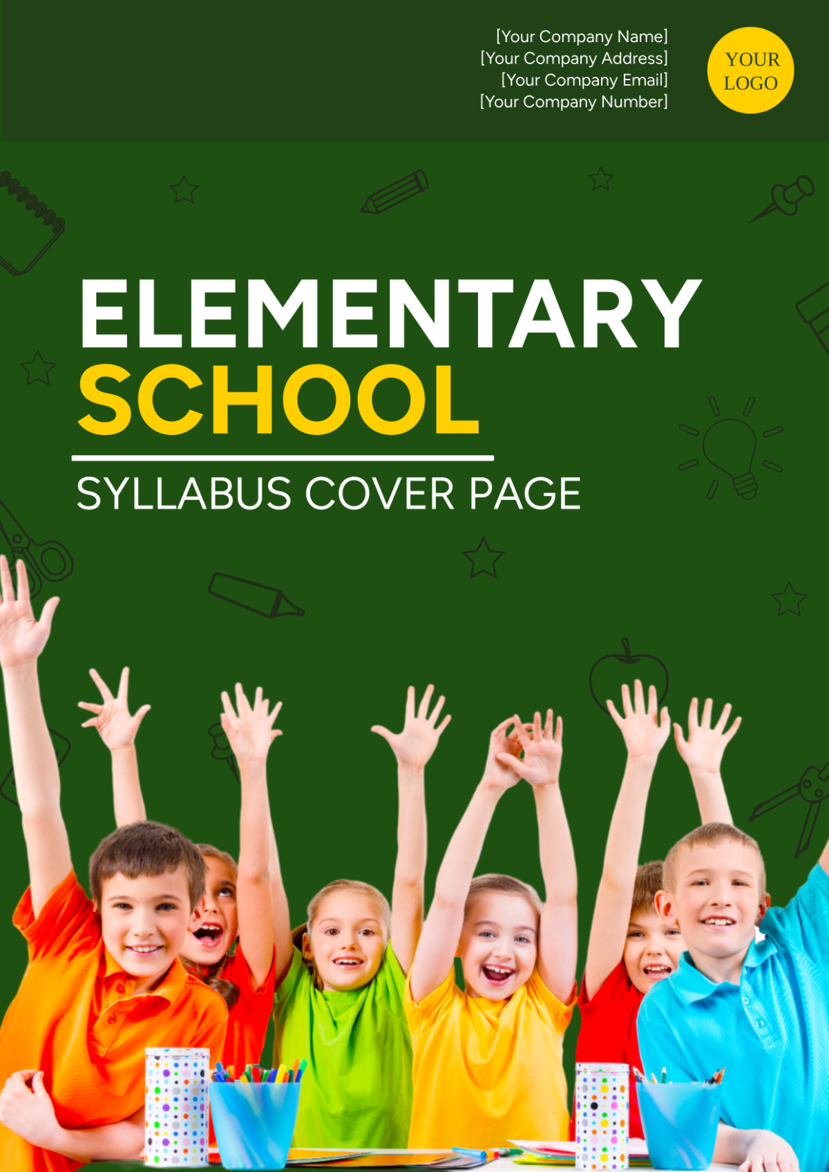 Elementary School Syllabus Cover Page