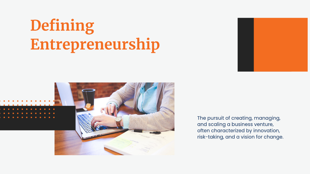 Free Entrepreneurship Template