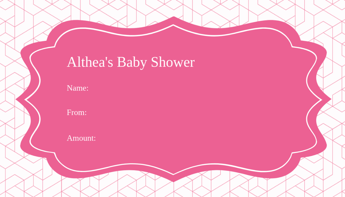 Baby Shower Book Label Template