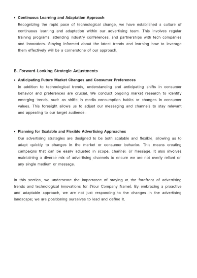 Free Advertising Long-term Financial Planning for Campaigns Template to Edit Online