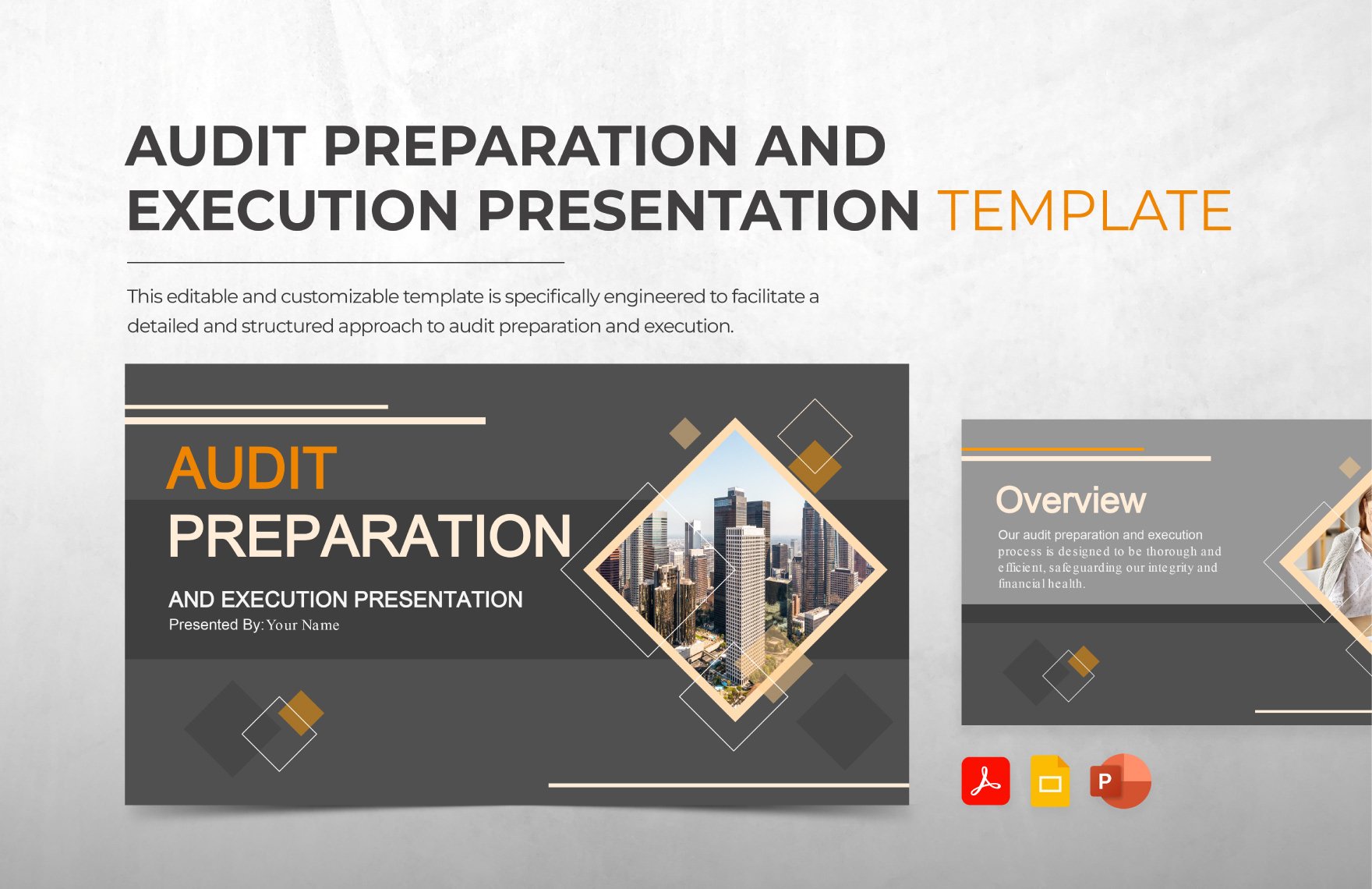 Audit Preparation and Execution Presentation Template