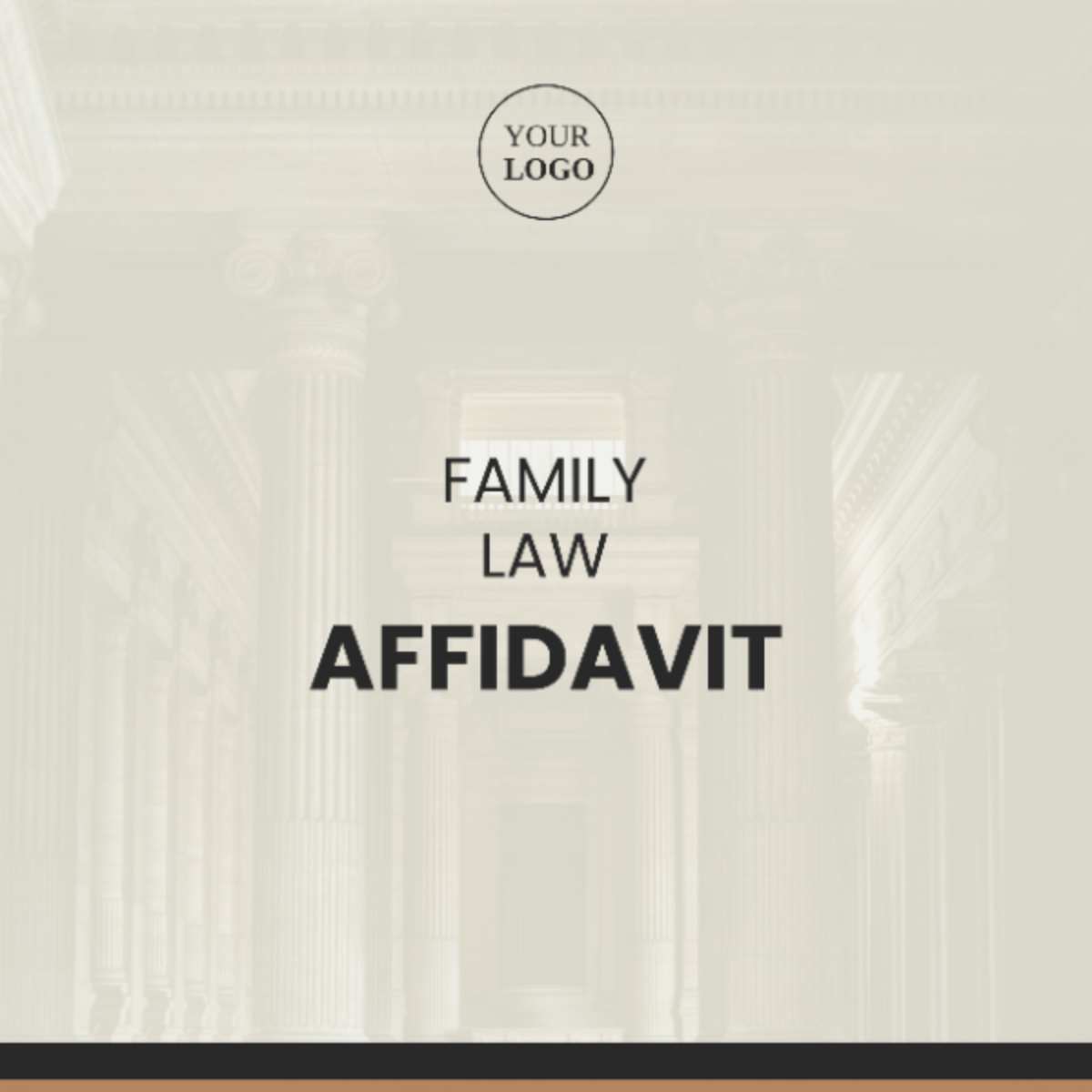Family Law Affidavit Template
