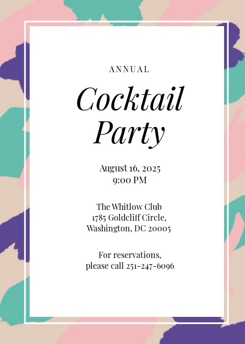 Download 6+ Modern Invitation Templates - Adobe Illustrator (AI