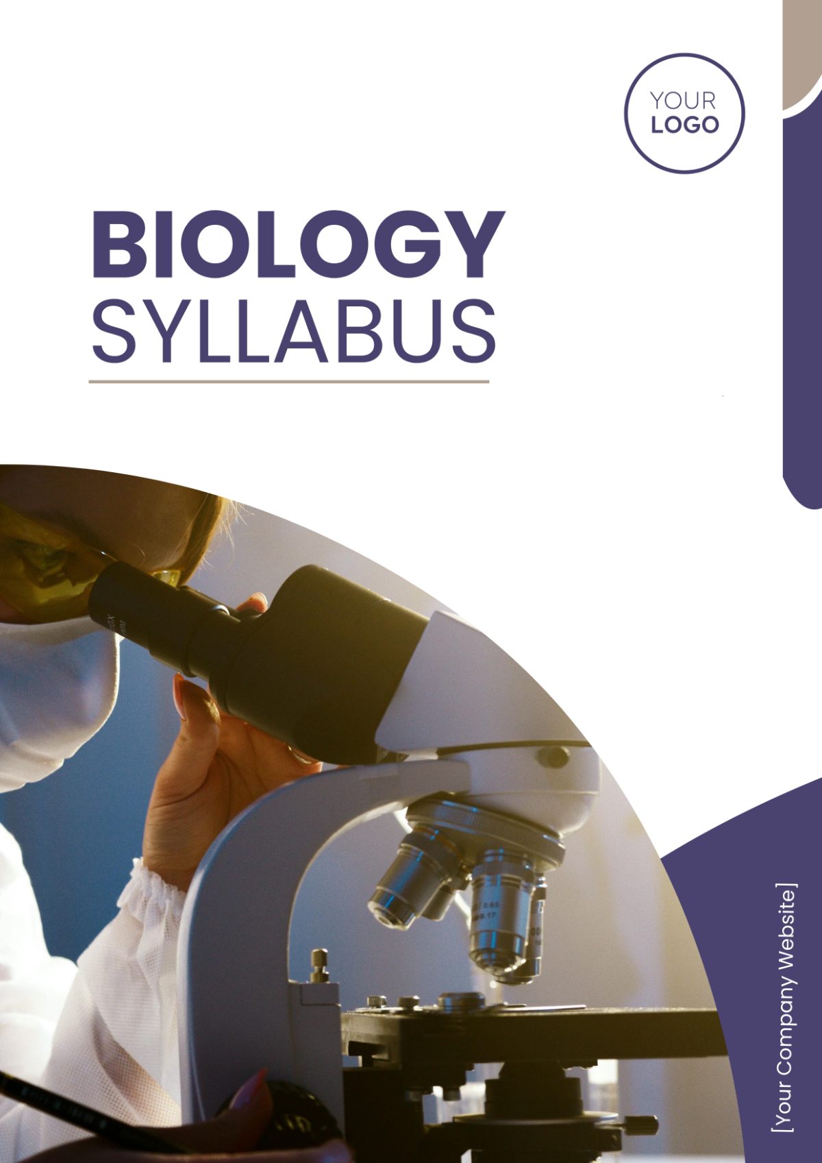 Biology Syllabus Cover Page