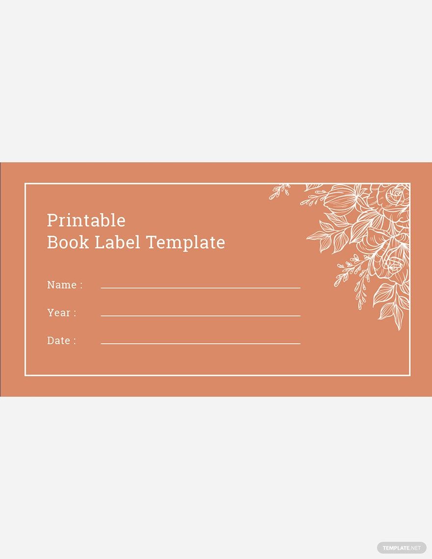 book templates