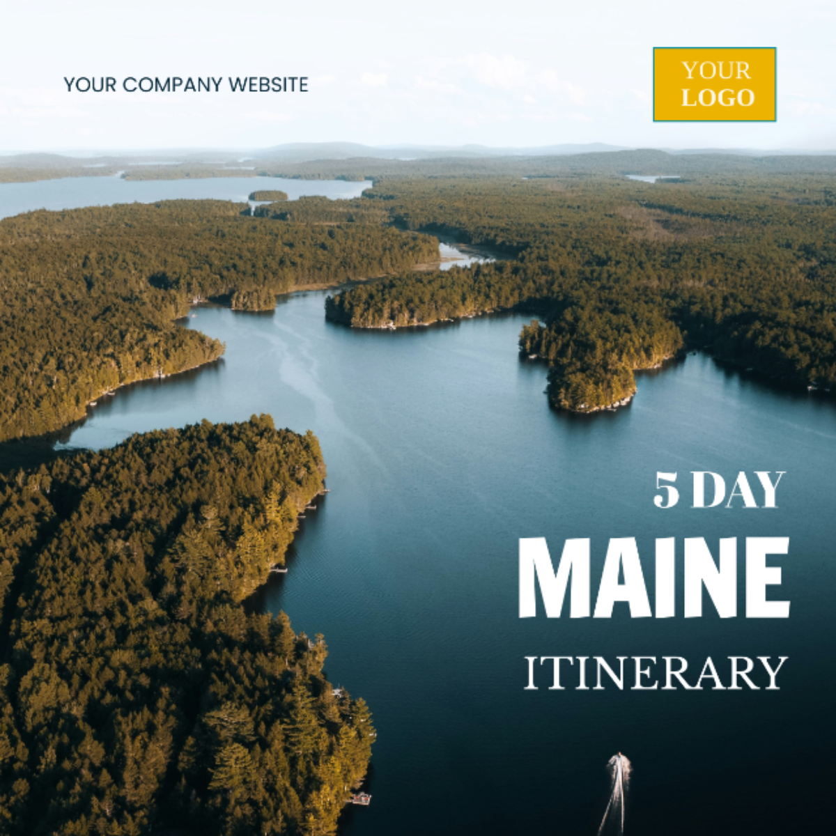 5 Day Maine Itinerary Template - Edit Online & Download