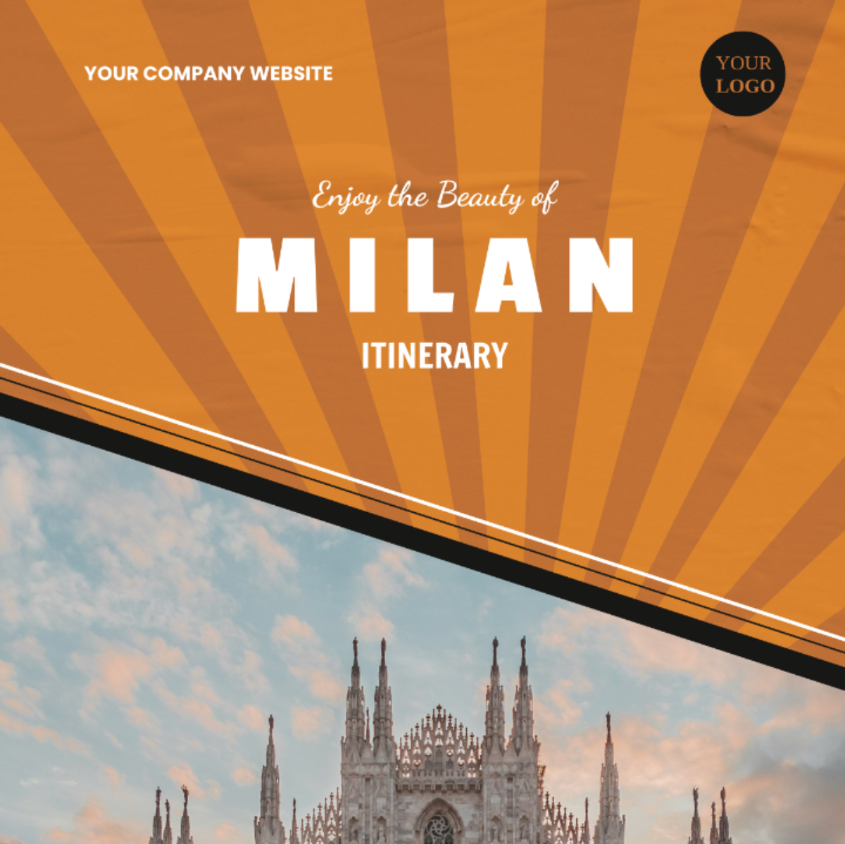 2 Day Milan Itinerary Template - Edit Online & Download