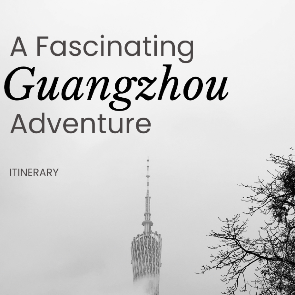 Guangzhou Itinerary Template - Edit Online & Download