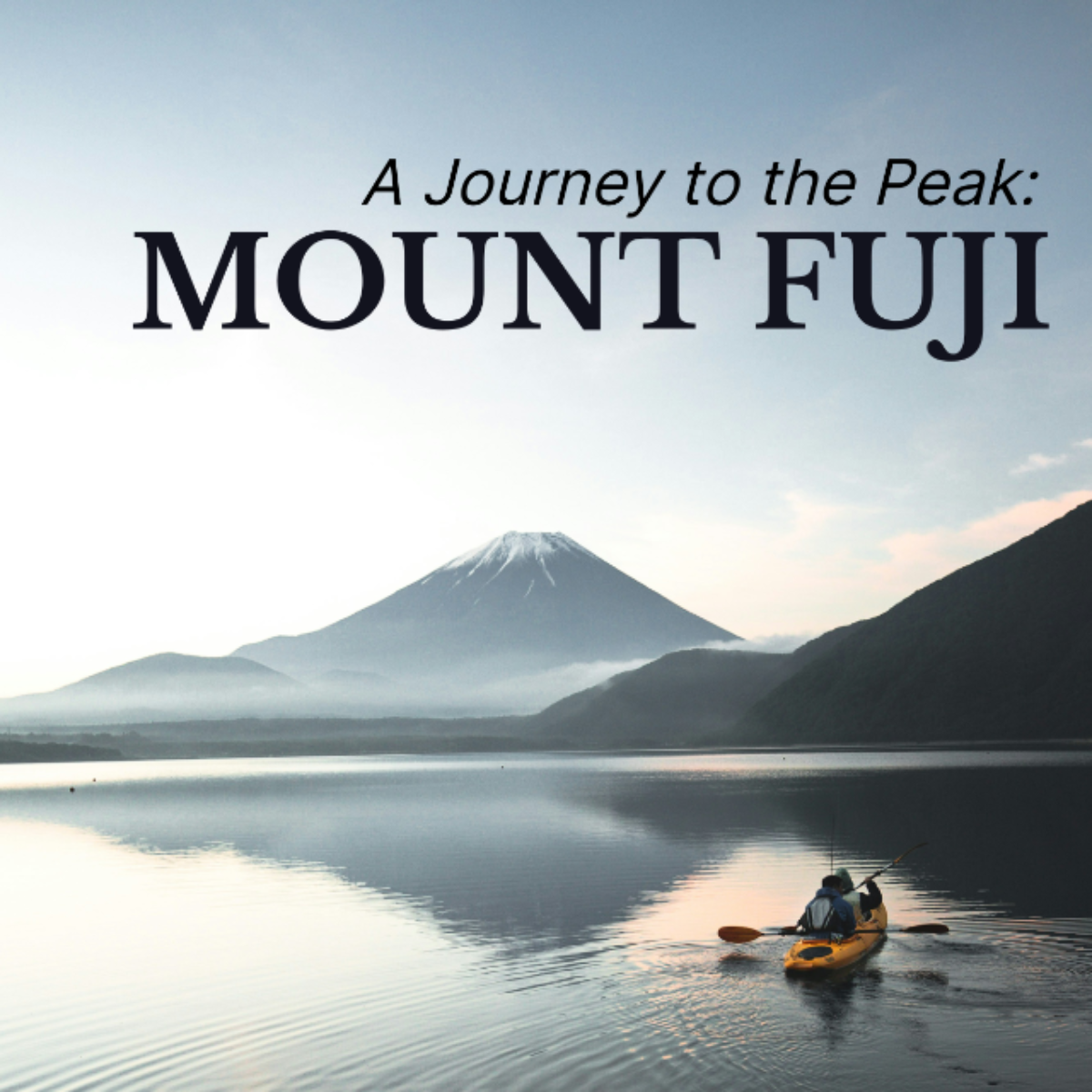 Mount Fuji Itinerary Template - Edit Online & Download