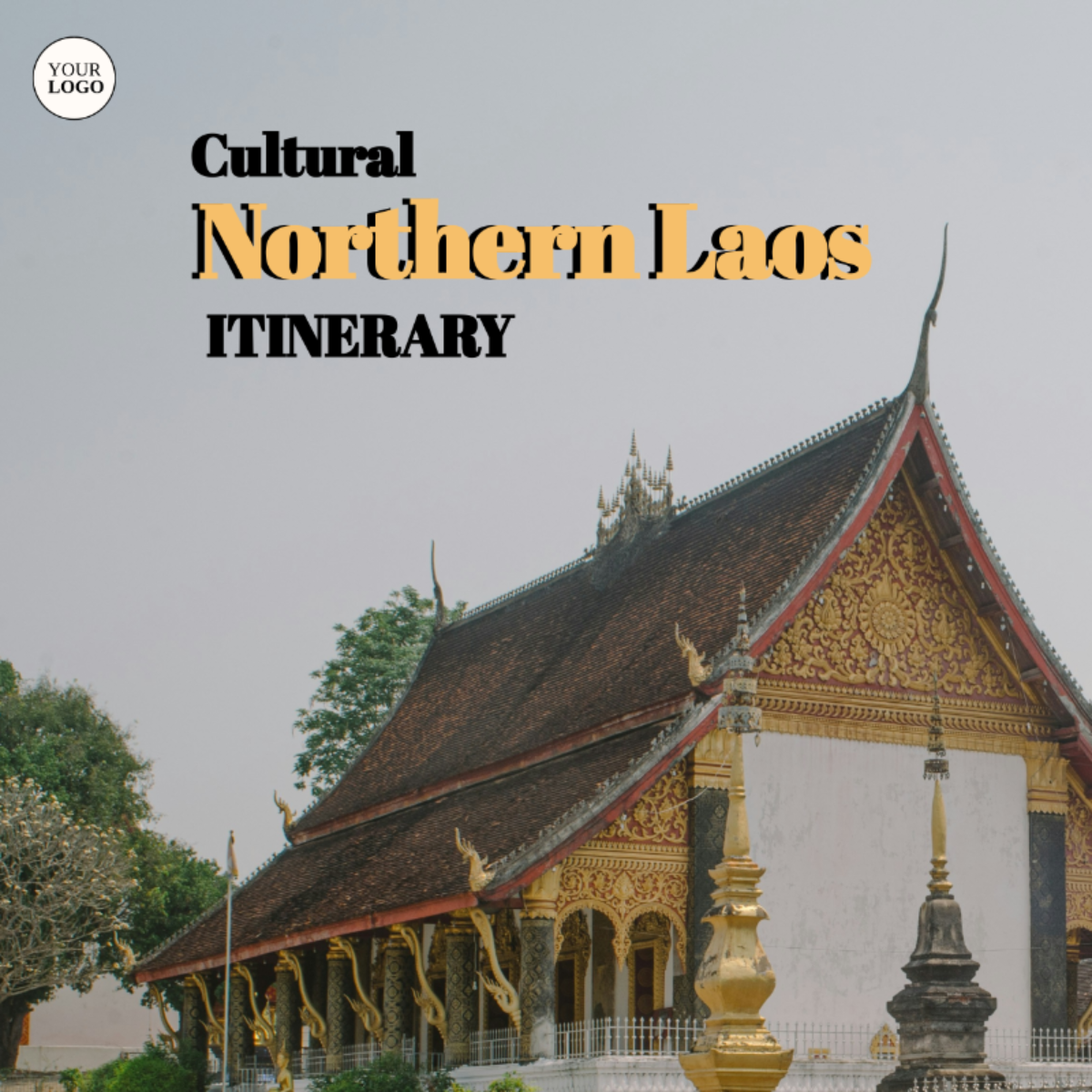 Northern Laos Itinerary Template - Edit Online & Download