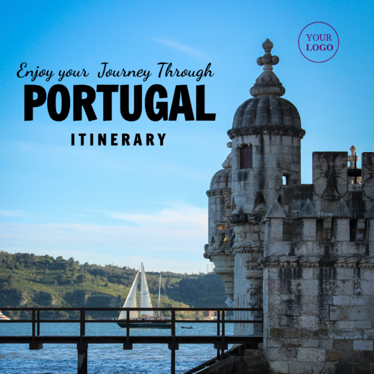 3 Day Portugal Itinerary Template - Edit Online & Download