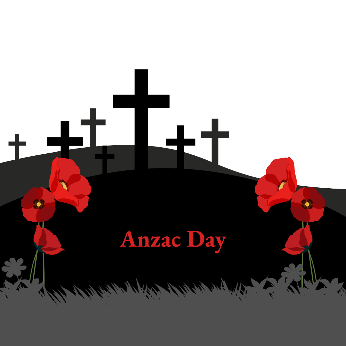 Free  Anzac Day Vector Template