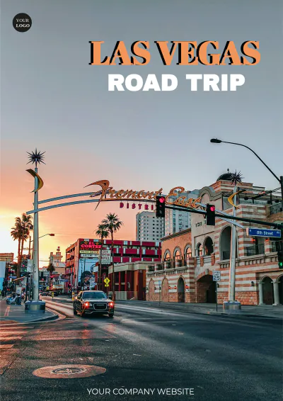 Free Las Vegas Road Trip Itinerary Template to Edit Online