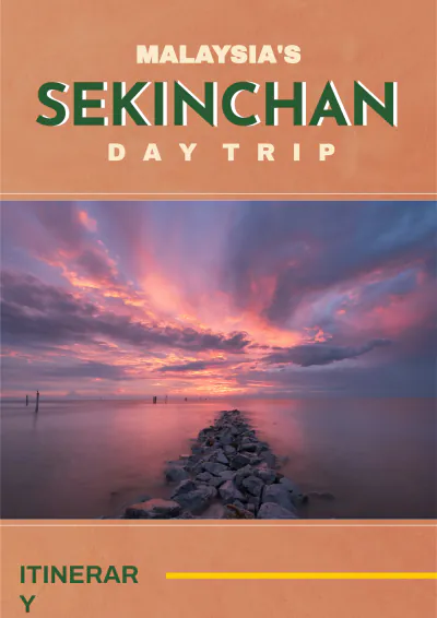 Free Sekinchan Day Trip Itinerary Template to Edit Online