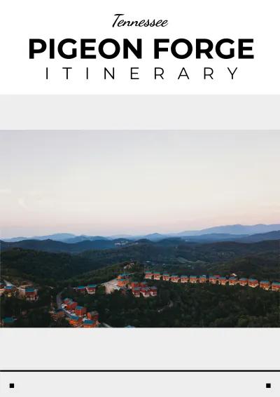 Free Pigeon Forge Itinerary Template to Edit Online