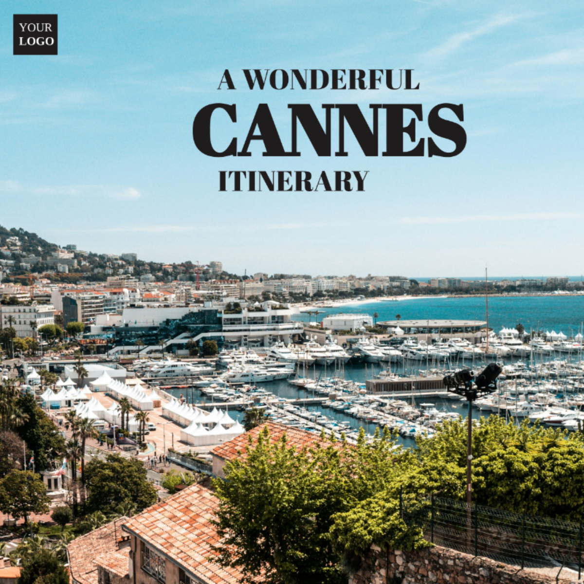 Cannes Itinerary Template - Edit Online & Download