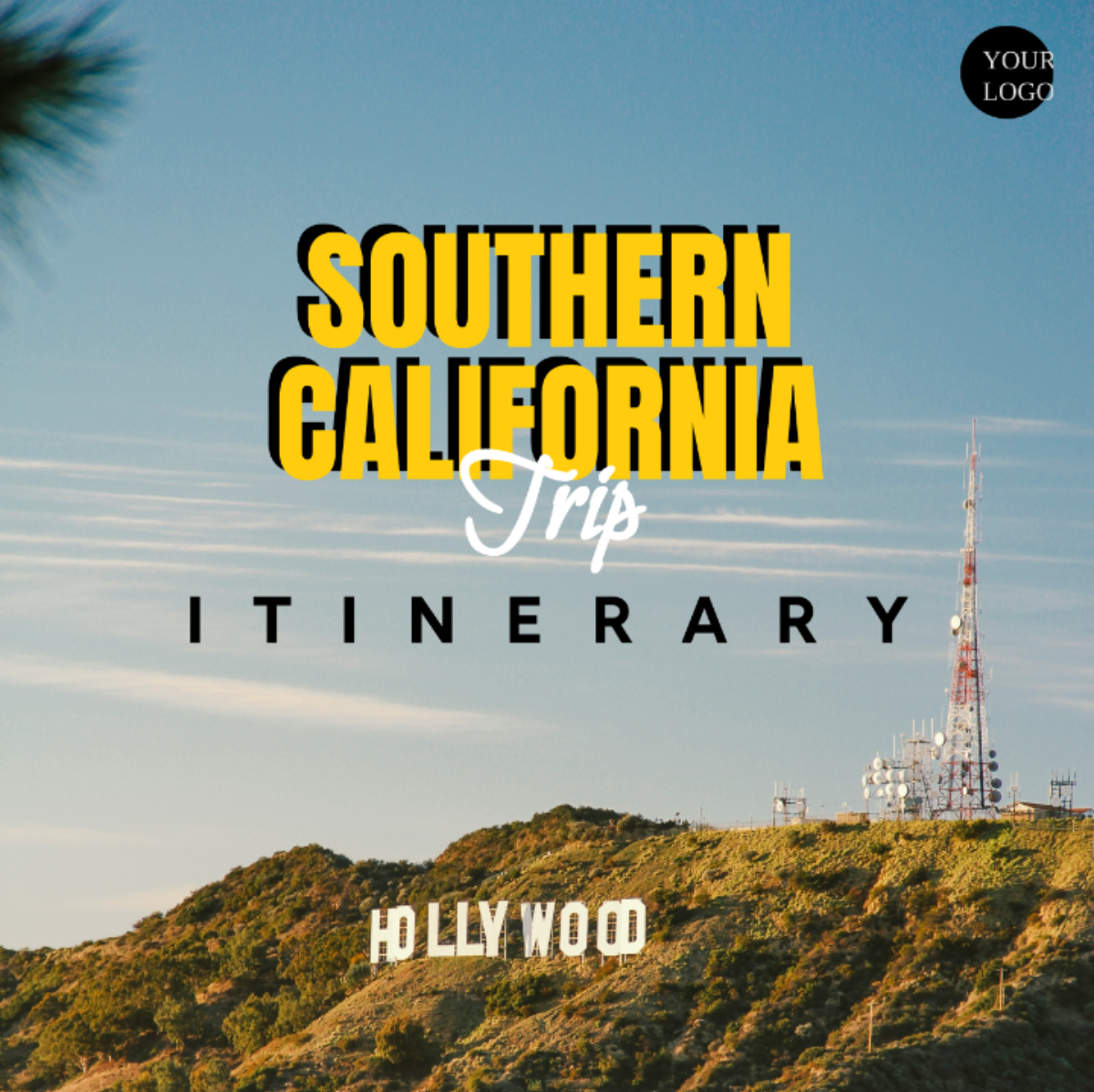 Southern California Trip Itinerary Template - Edit Online & Download